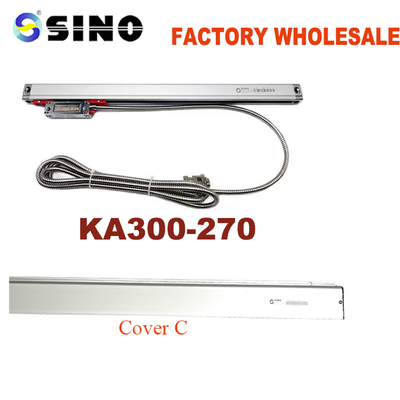 KA300 270mmガラスの線形スケール320mm数値表示装置システムDRO SINO火格子を付ける定規
