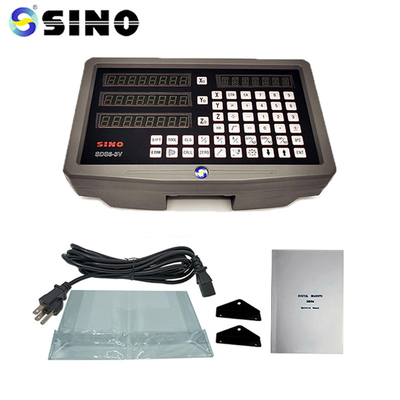 SINO 3 軸デジタル読み取りシステム 5um 解析度 ロート CNC 掘削機械