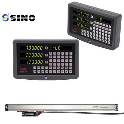 SINO 3 軸デジタル読み取りシステム 5um 解析度 ロート CNC 掘削機械