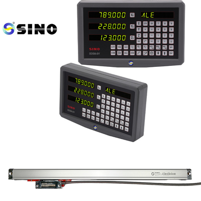 SINO 3 軸デジタル読み取りシステム 5um 解析度 ロート CNC 掘削機械