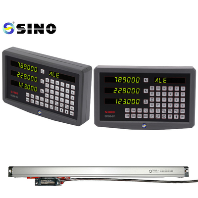 SINO 3 軸デジタル読み取りシステム 5um 解析度 ロート CNC 掘削機械