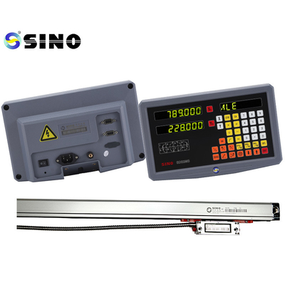 SINO 2軸デジタル読み取りシステム SDS2MS DRO 多機能型 グラス線形スケール付き 床機械用
