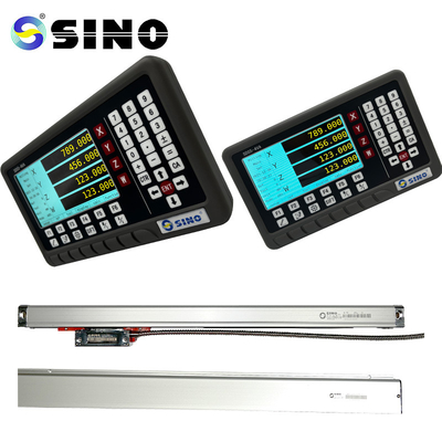 グレーグラス線形4軸のスケール DRO SINO SDS5-4VA ターネデジタル読み取りカウンターシステム