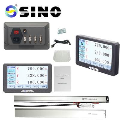 三軸デジタルLCD表示 SINO SDS200S 線形光学エンコーダー