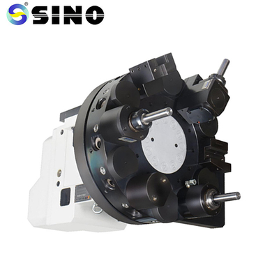 CNC の穴あけおよびフライス盤のための回転用具軸サーボ動力工具タレット