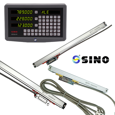 ターンマシン 2 3 軸デジタル読み取りエンコーダー SINO KA600-2100mm DRO 向け 1μM 線形スケール