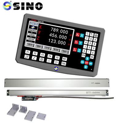 SINO SDS6-3VA 3軸LCDデジタル読み取りシステムDROディスプレイ線形スケールガラスセンサー