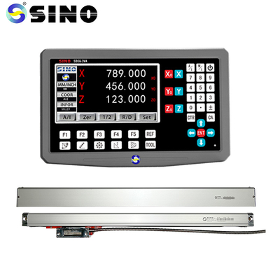SINO SDS6-3VA 3軸LCDデジタル読み取りシステムDROディスプレイ線形スケールガラスセンサー