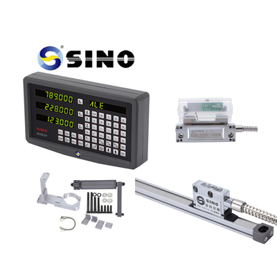 SINO SDS6-3V デジタル読み取り DRO 3 軸 LEDスクリーンと フレーリング ローテ 磨き機