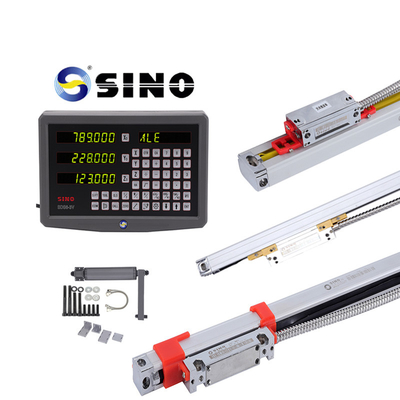 SINO SDS6-3V デジタル読み取り DRO 3 軸 LEDスクリーンと フレーリング ローテ 磨き機