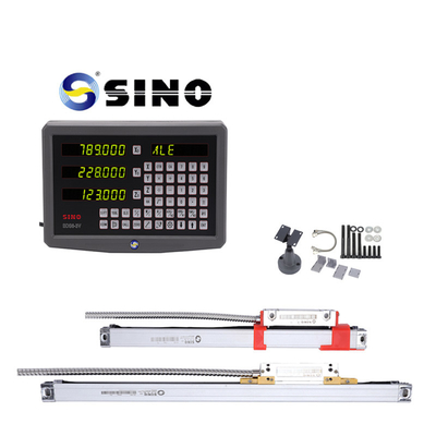 SINO 3 軸 SDS6-3VA DRO ディスプレイ TTL 線形エンコーダースケールAシリーズKA