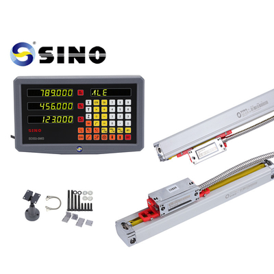 SINO SDS2-3MS 3 軸デジタル読み取りシステム DRO ローツフレスリングマシンのためのガラス線形ライナー