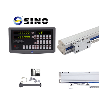 SINO SDS6-2V 2軸DRO デジタル読み取りディスプレイ 線形スケールエンコーダーフレーシングマシン