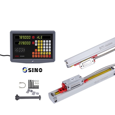 グラス線形スケール回転機 2軸 SINO デジタル読み取りシステム DRO SDS2MS