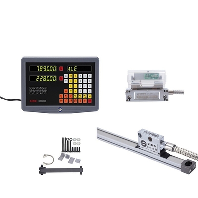 SINO SDS 2MS DRO キット グラス線形秤 床床の磨き用 TTL 2軸数値読み取り試験器具システム