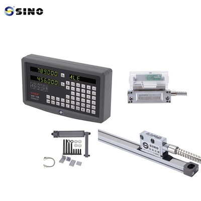2軸デジタル読み取り SINO SDS6-2V DRO メタルLEDキットと フレーシングマシンのための2つの線形ライナー