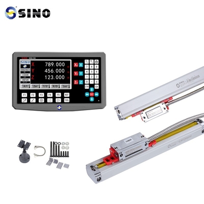 SDS6-3VA 3軸デジタル読み取り SINO 高精度測定器 RS422 1um/5um 線形ガラススケール