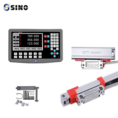SINO SDS6-3V 2/3 軸 デジタル読み取り クラス 線形エンドーダー スケール KA600-1300mm DRO ディスプレイ 5um