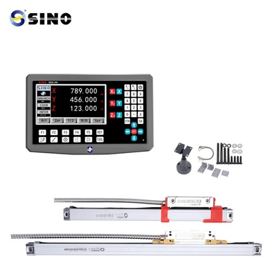 SINO SDS6-3V 2/3 軸 デジタル読み取り クラス 線形エンドーダー スケール KA600-1300mm DRO ディスプレイ 5um
