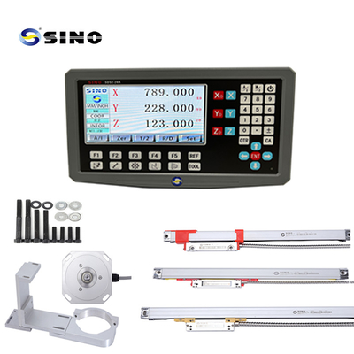 SINO SDS2-3VA LCD DRO 3 軸デジタル読み取りシステム エンコーダー付きの掘削とフライリング