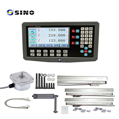 SINO SDS2-3VA 0.5um 解像度 DRO 3 軸 デジタル読み取りメーター RS422 ラートミルの信号