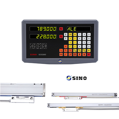 2 軸 SDS2MS SINO  lathes デジタル読み取りシステム AC 100-240V 線形スケールを持つ多機能