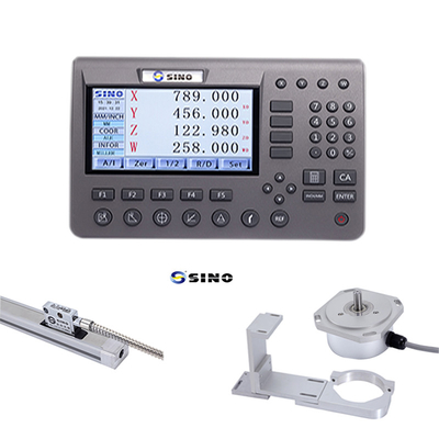 2軸デジタル読み取り DRO SINO SDS200 デジタル読み取り 240V メタル用線形エンコーダースケール 磨き機用
