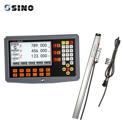3軸DROデジタル読み取り SINO SDS2-3VADRO ローテムミールマシンのための線形スケールエンコーダー