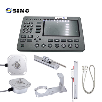 SINO 4軸デジタル読み取りシステム SDS200 機械用回転機用線形エンコーダー付き耐久性のある金属液晶
