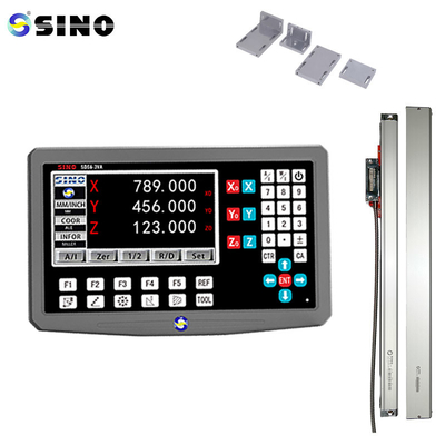 SINO 3 軸 SDS6-3va デジタルゲージ 帯状サー 線形スケールグリッティングライナーを持つ床床床機