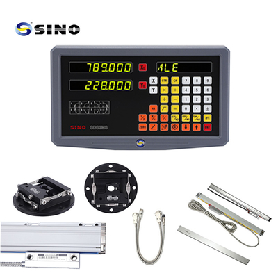 SINO 2軸回転機デジタル読み取りシステム SDS2MS AC 100-240V回転機とフレーズ機のための線形スケールを持つ多機能