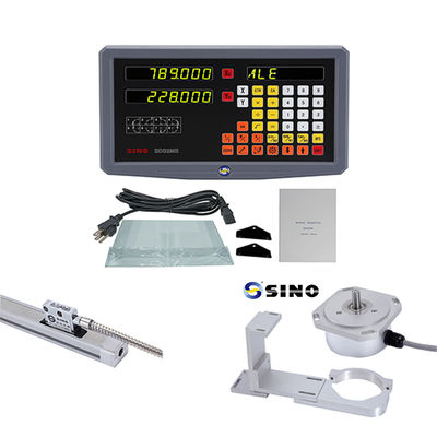 SINO 2軸光学表示読み出し、リニアエンコーダ付き、長さ70-1020mm、フライス盤旋盤中ぐり盤用