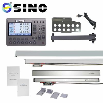 お買い得 2本の斧は実用的なLCDのフライス盤DRO 0.005mmの決断に金属をかぶせる オンライン